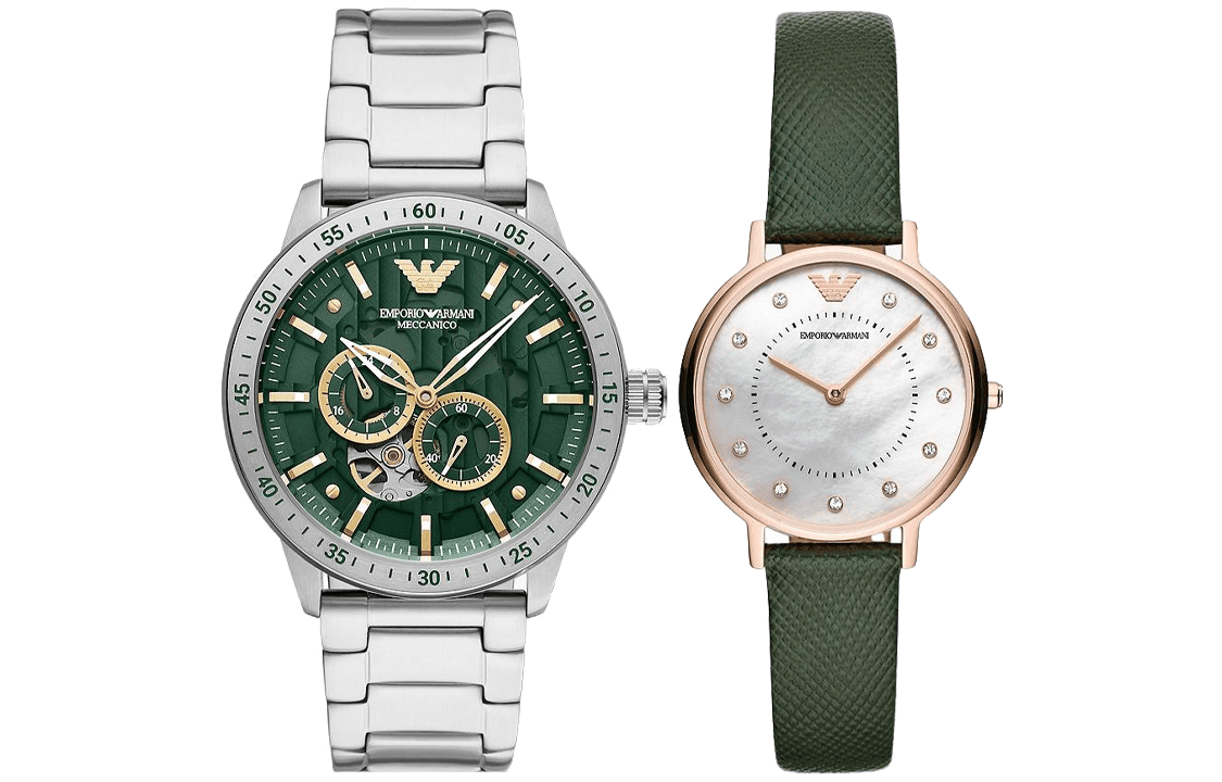 Armani Часы EMPORIO 30m 43/32mm / AR11150+AR60053