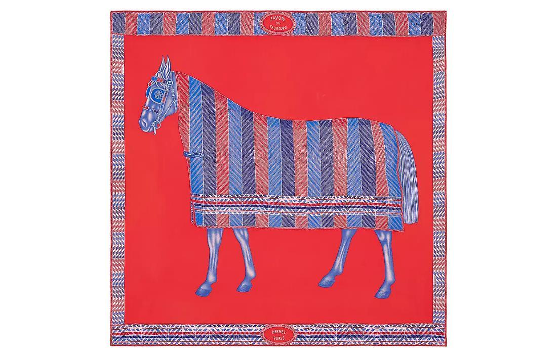 HERMES Шарф Women Silk Scarf