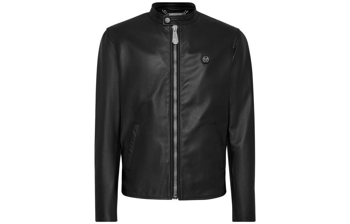 Philipp Plein Кожаная куртка Men Leather Jacket
