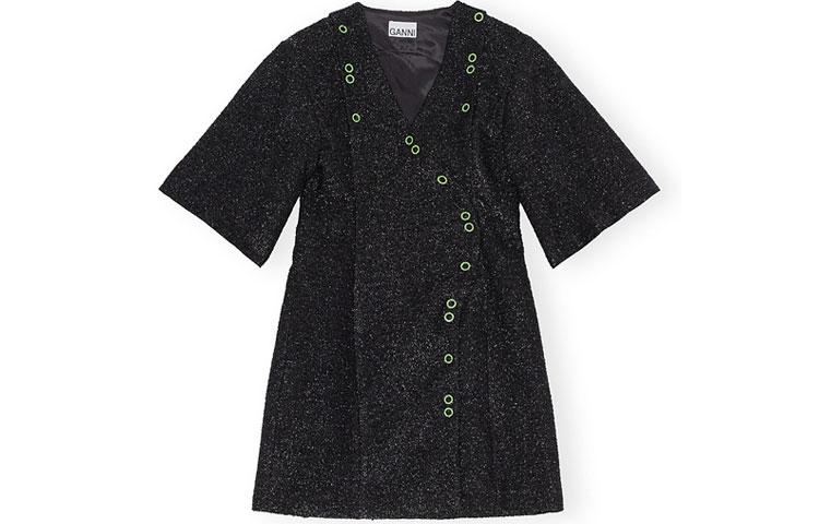 Ganni Платье Women shorts-Sleeved Dress