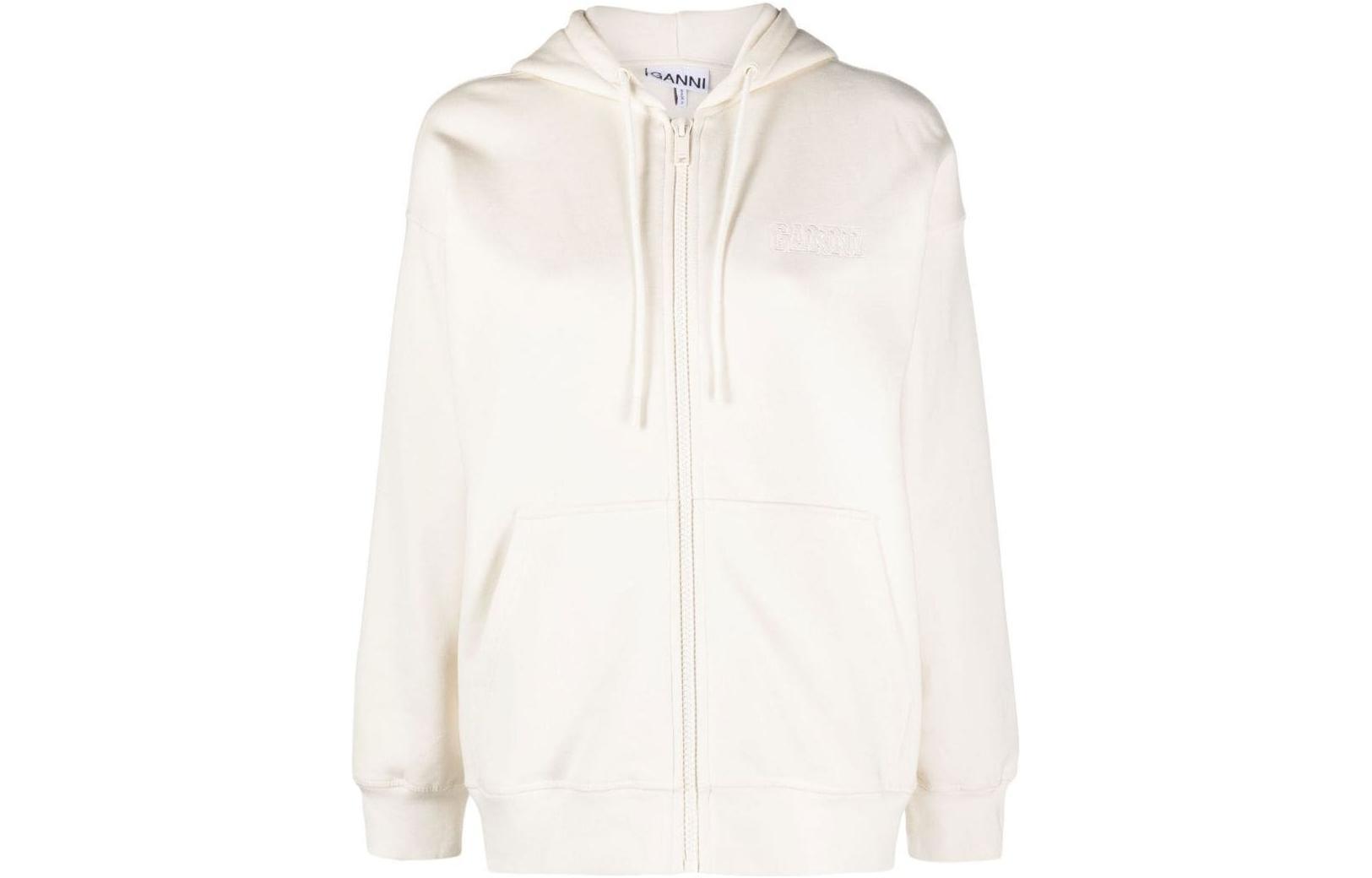 Ganni Толстовка на молнии Women Sweatshirt