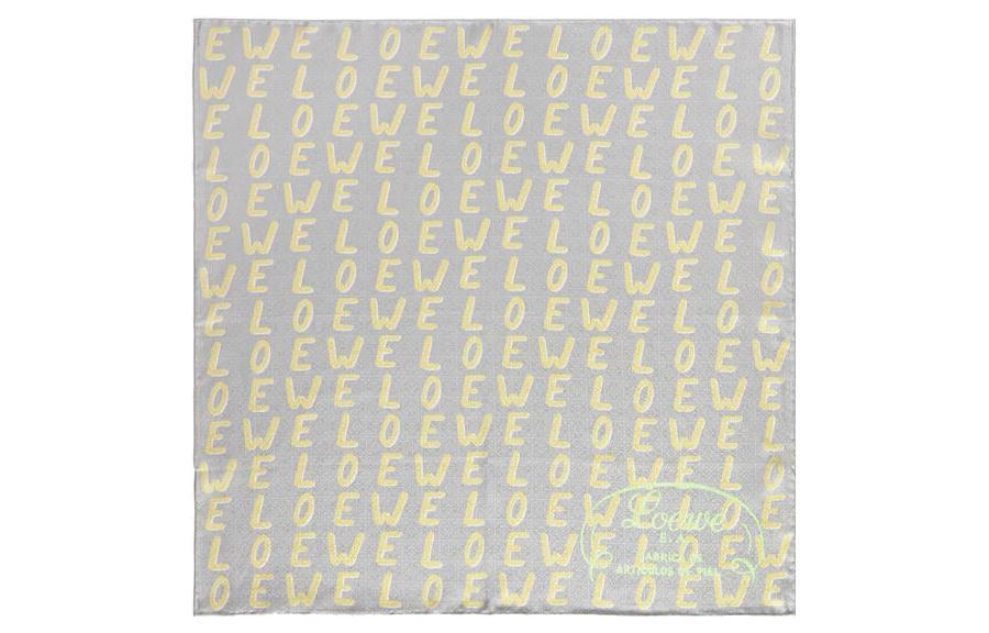 Loewe Шарф Women Silk Scarf