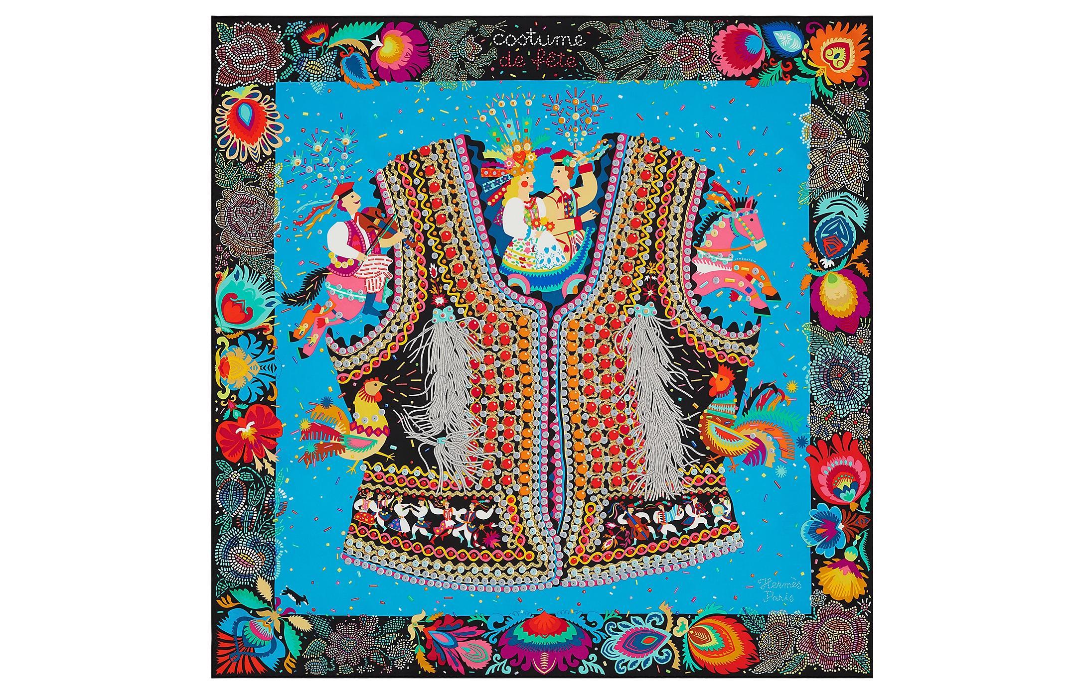 HERMES Шарф 