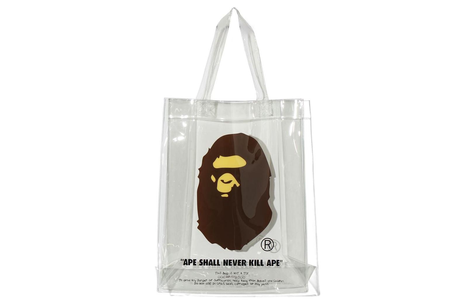 A BATHING APE® Сумка с ручками PVC