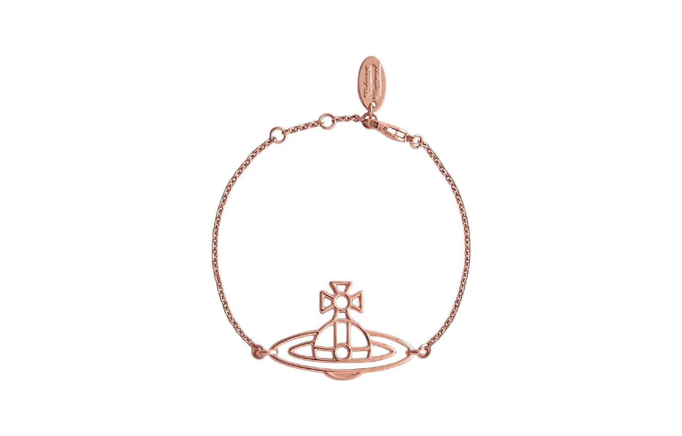 Vivienne Westwood Браслет Thin line flat orb