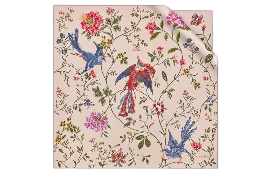 Dior Шарф Women Silk Scarf