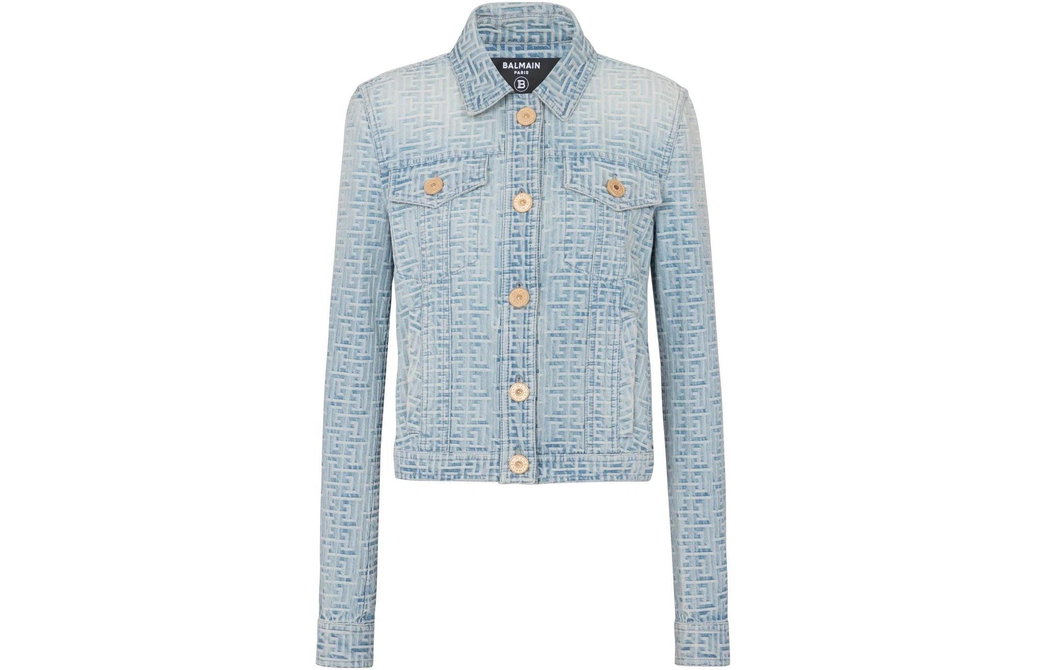 Balmain Джинсовая куртка Women Denim Jacket