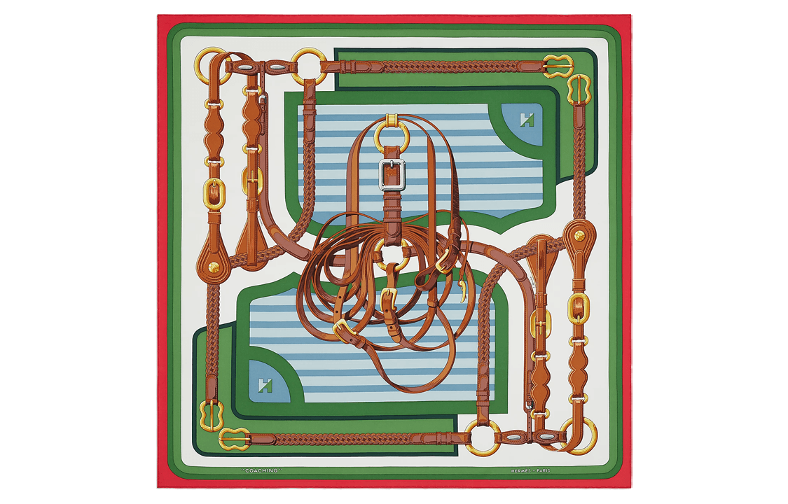 HERMES Шарф Women Silk Scarf