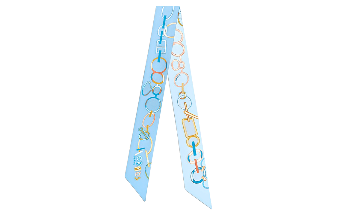 HERMES Шарф Do Re Boucles Twilly