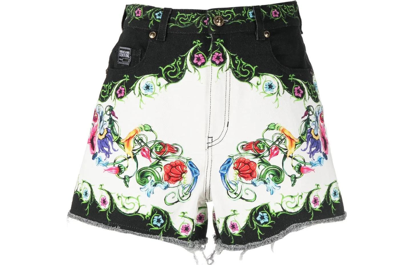 Versace Шорты JEANS COUTURE Women Casual Shorts