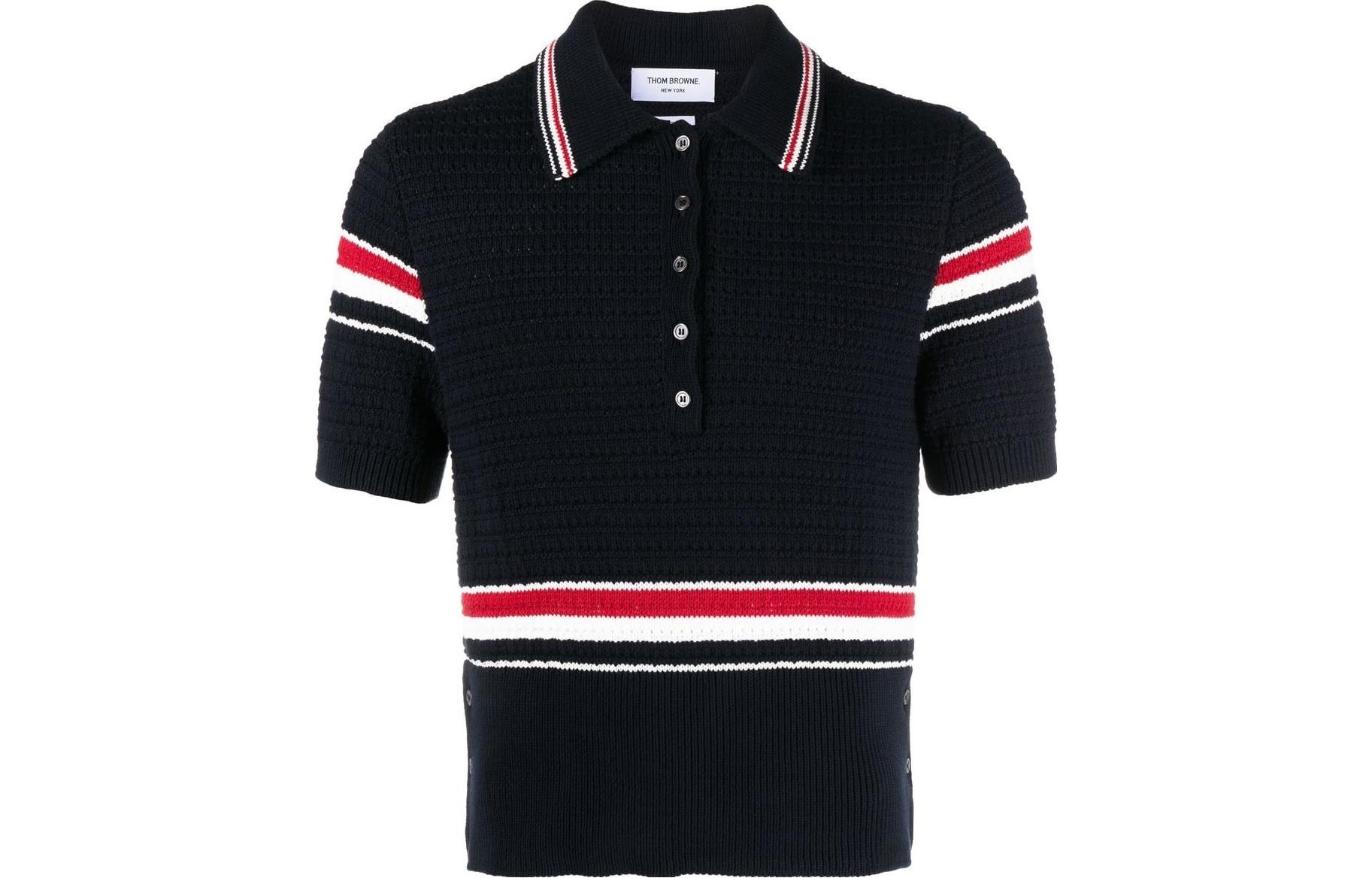 Thom Browne Поло Men Polo Shirt