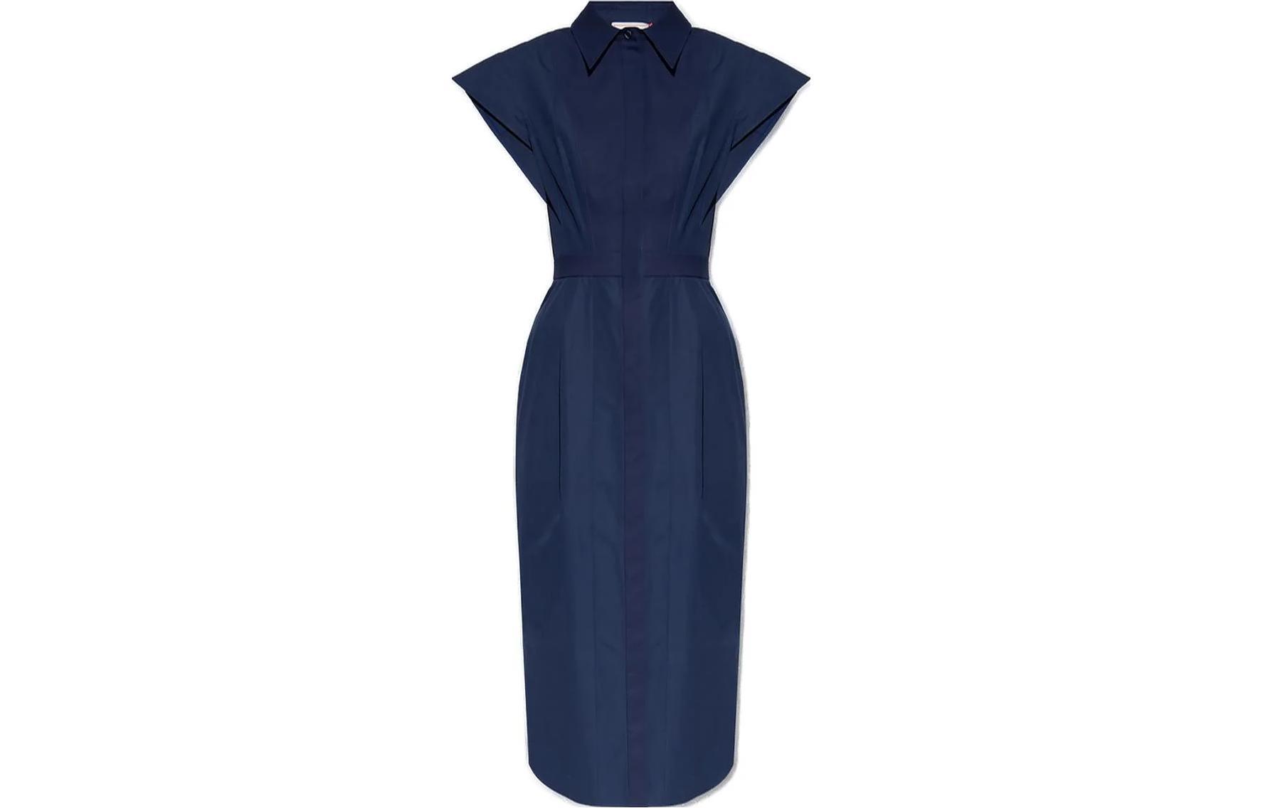 Alexander McQueen Платье Women shorts-Sleeved Dress