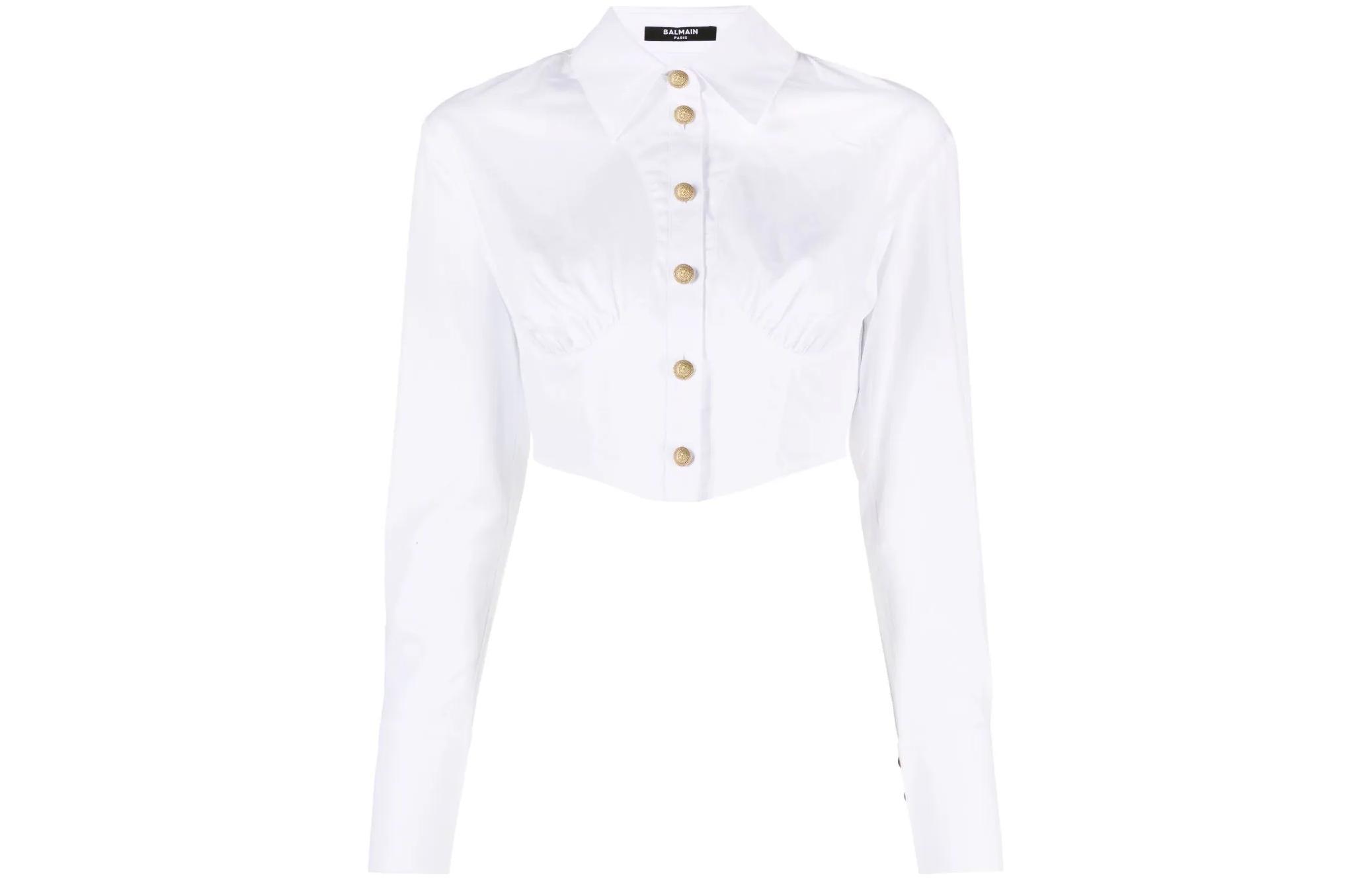 Balmain Футболка Women Crop Top
