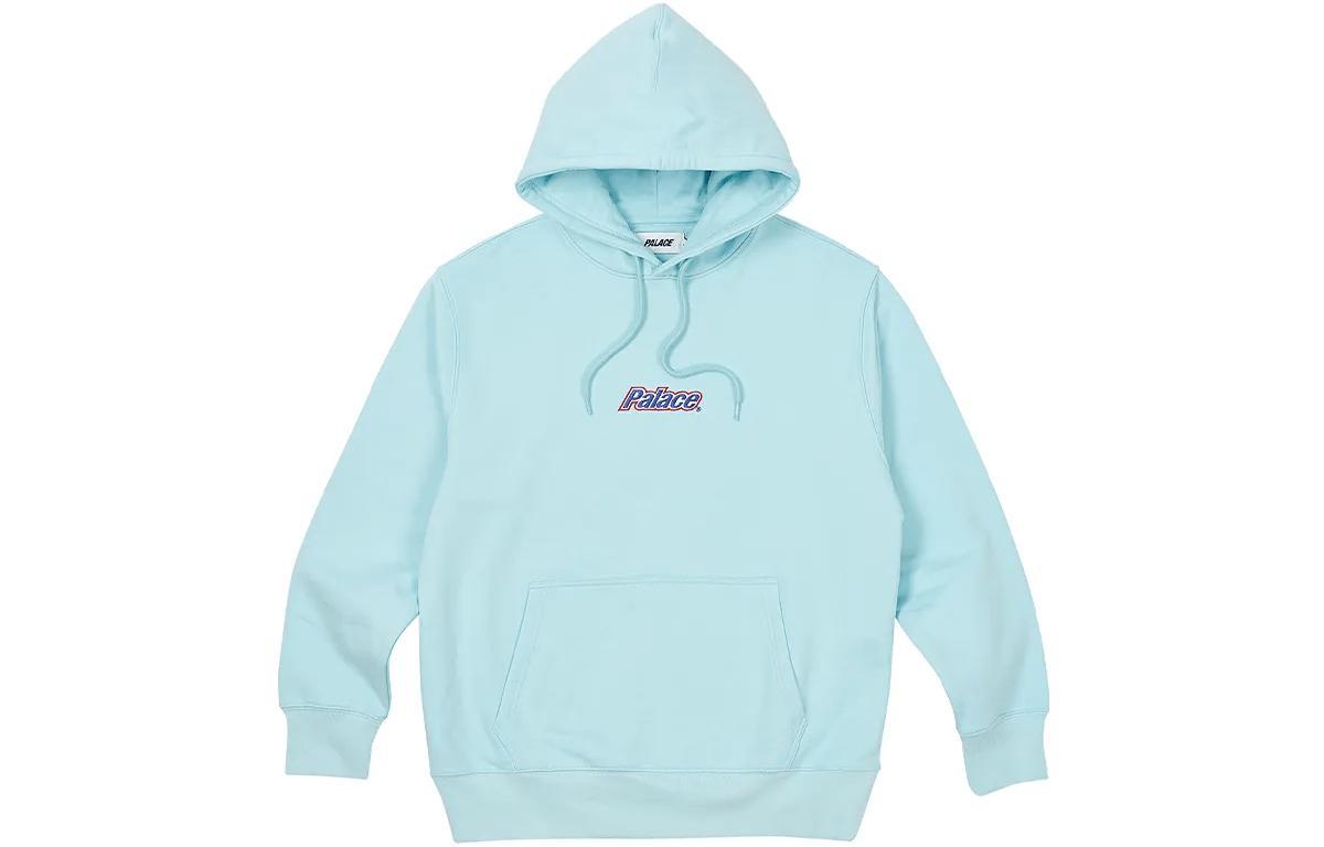 Palace Худи и толстовки 2023 Current Hood Crystalised Blue Logo
