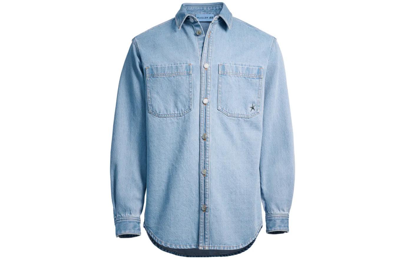 H&M x Mugler Рубашка Men Shirt