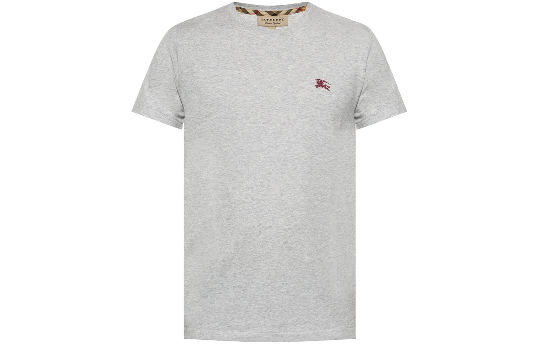 Burberry Футболка Male T-shirt Grey