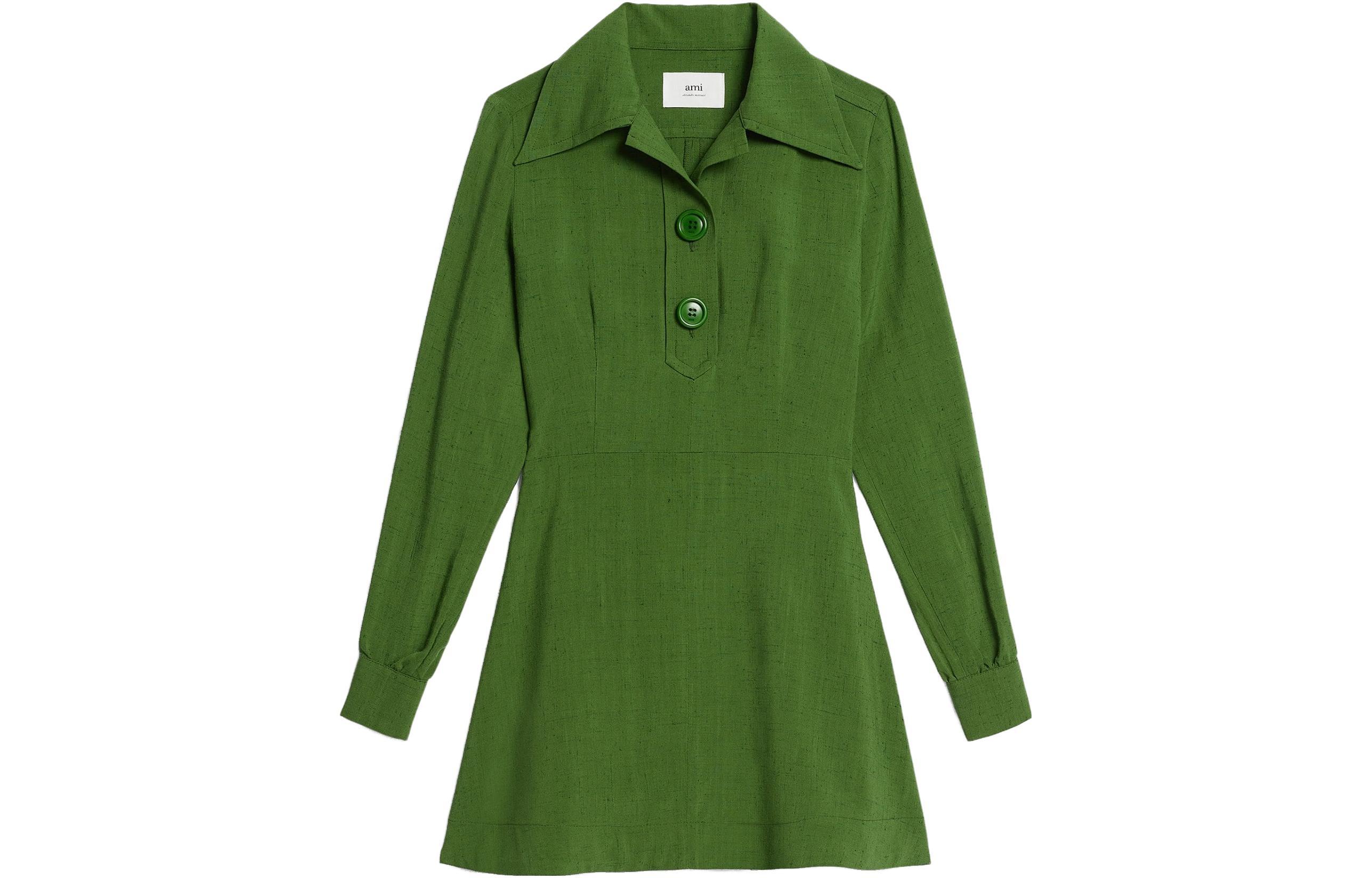 AMI Paris Платье Women Long-Sleeved Dress