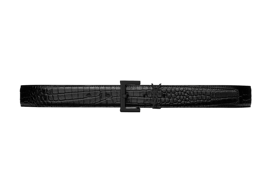 Saint Laurent Ремень YSL 3cm