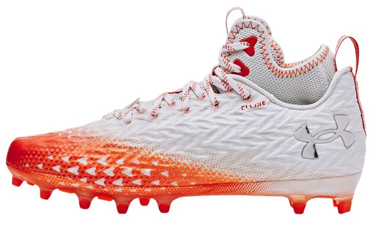 Under Armour Футбольные бутсы Spotlight Clone 3.0 MC "White Team Orange"