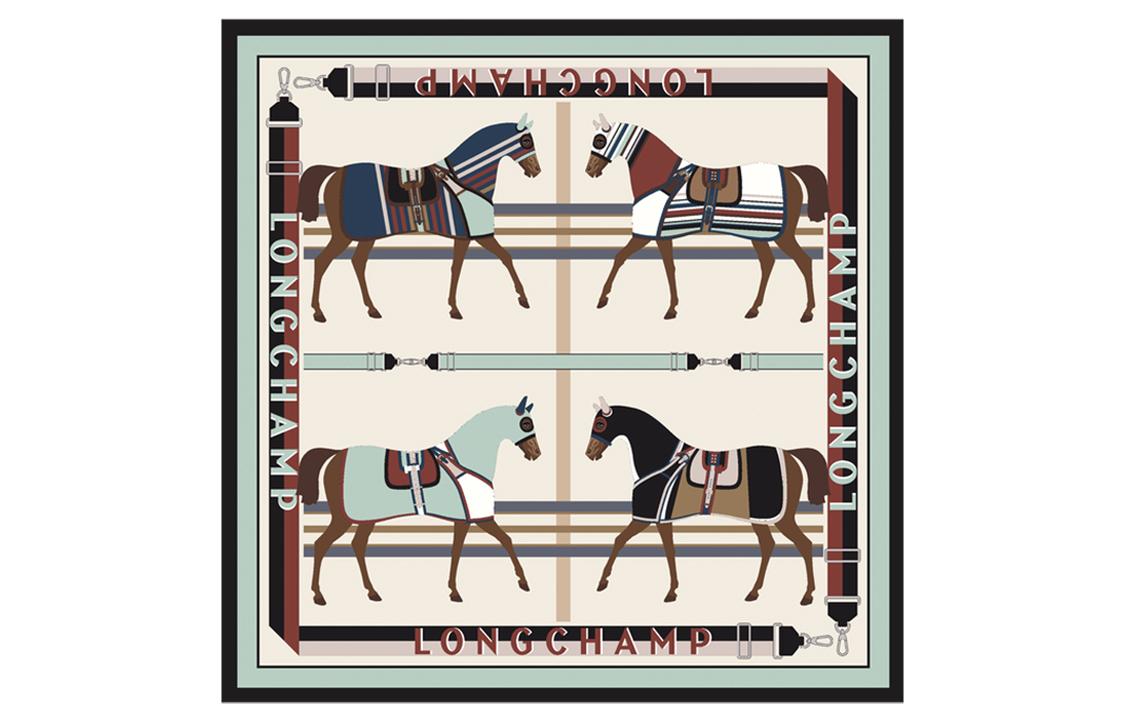 Longchamp Шарф Women Silk Scarf