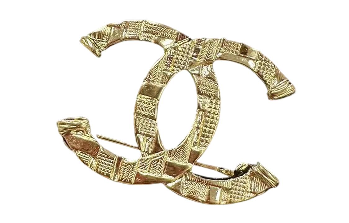 Chanel Брошь Logo