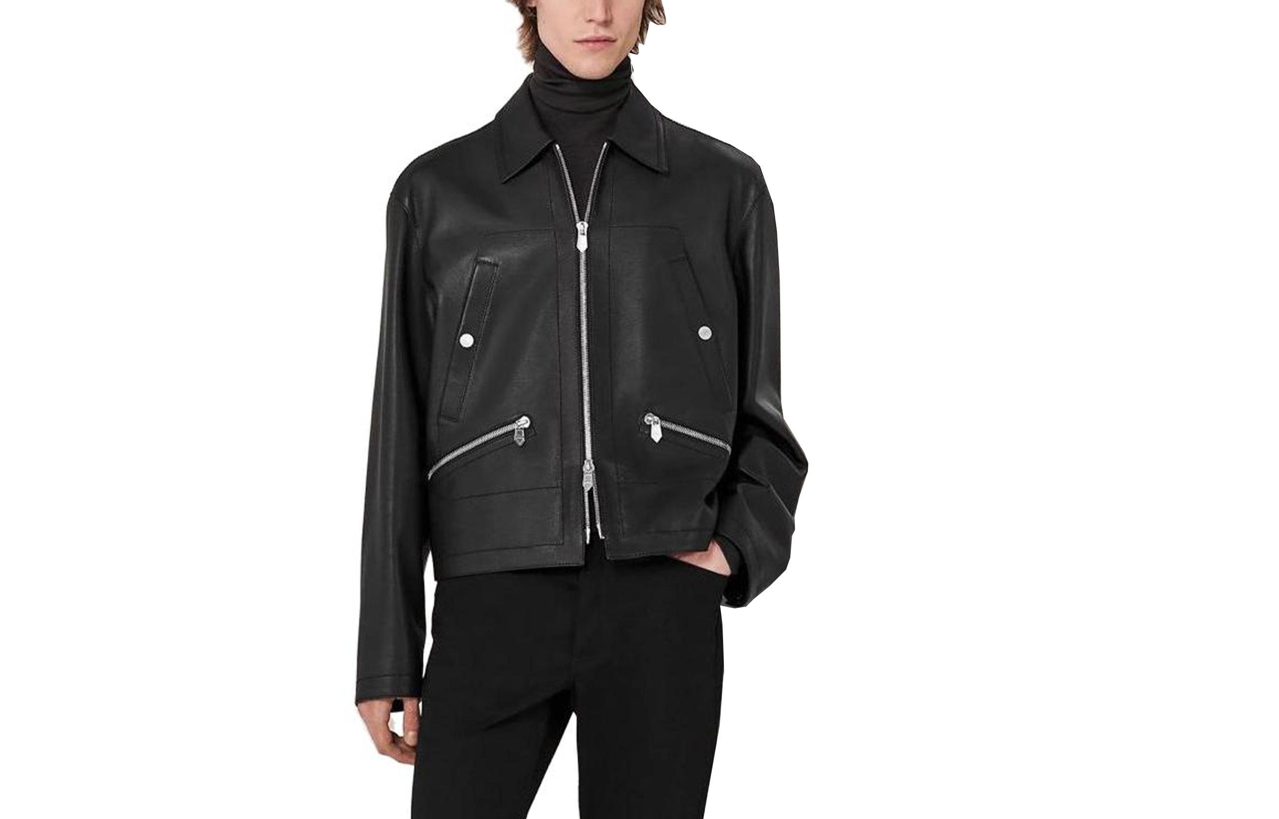 HERMES Кожаная куртка FW23