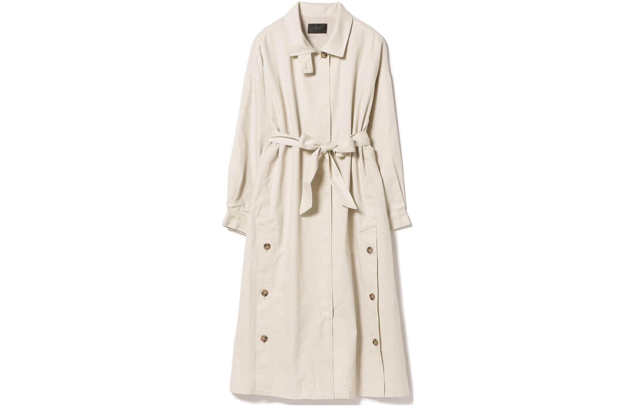 beams Пальто Women Trench Coat