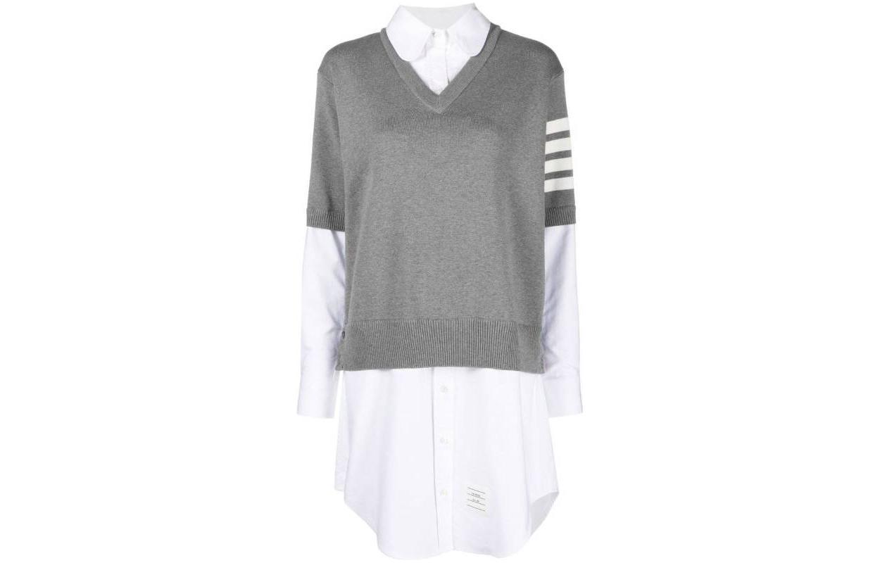 Thom Browne Платье Women Long-Sleeved Dress