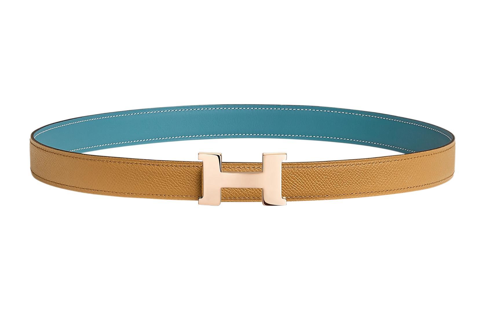 HERMES Ремень Mini Constance & Togo / 2.4cm