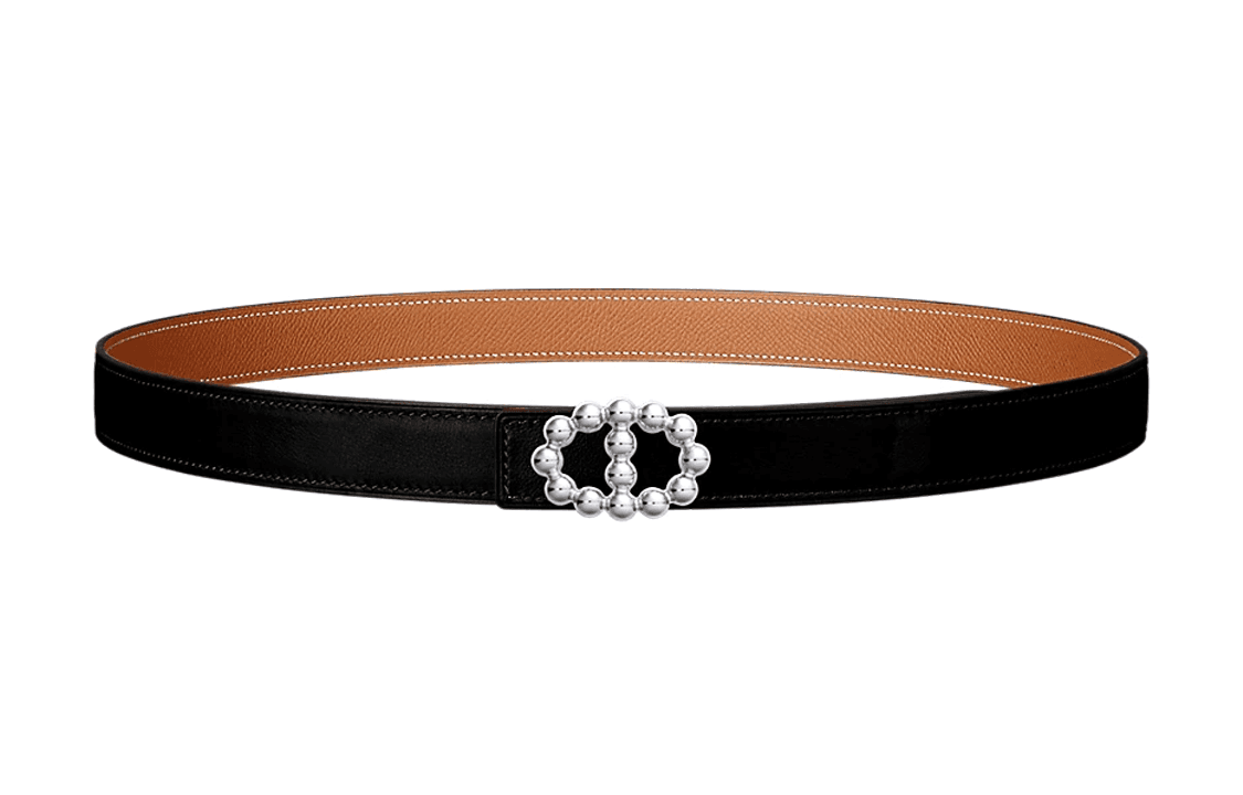 HERMES Ремень Maillon Bubble & & SwiftEpsom / 2.4cm