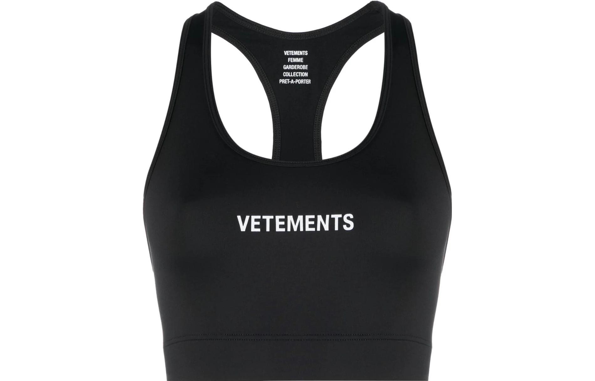 Vetements Спортивный топ Women Sports Underwear