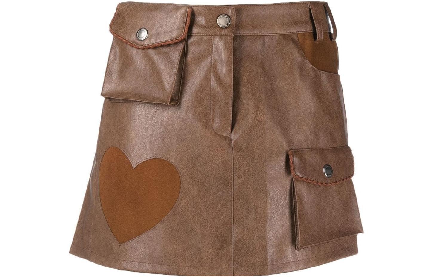 Andersson Bell Юбка Women Leather Skirt