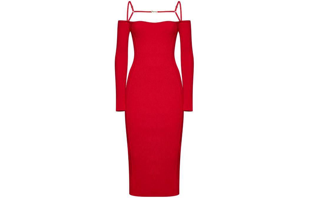 Jacquemus Платье Women Long-Sleeved Dress