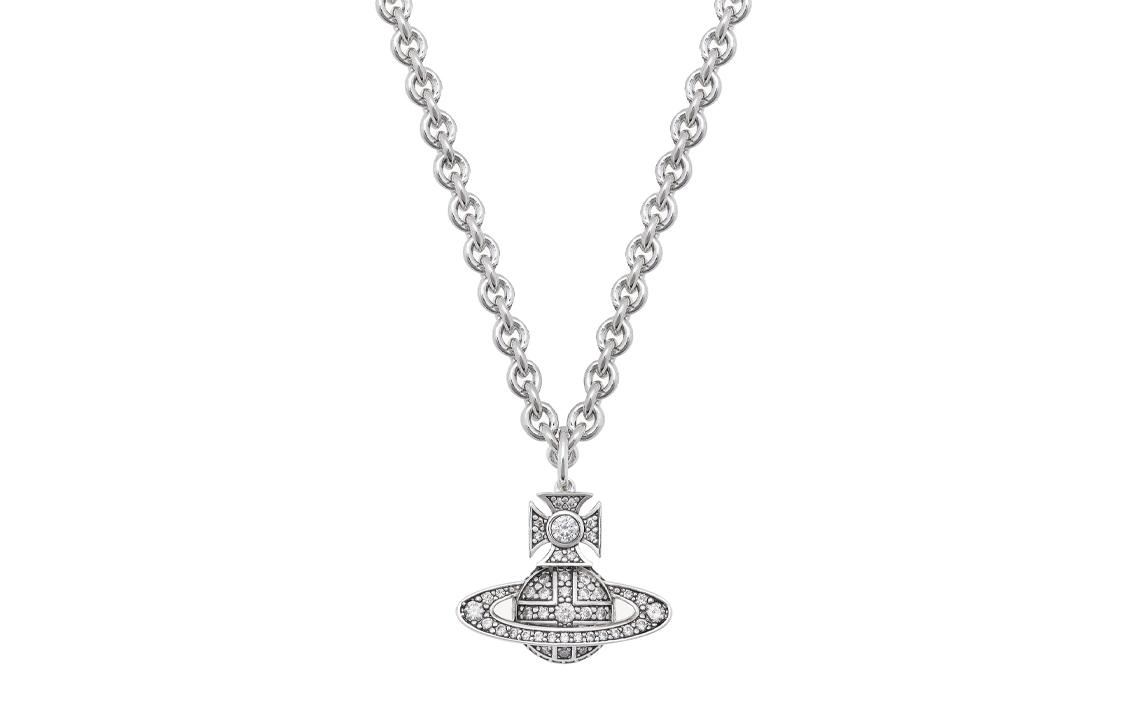 Vivienne Westwood Цепочка MAN. CARMELO BAS RELIEF PENDANT
