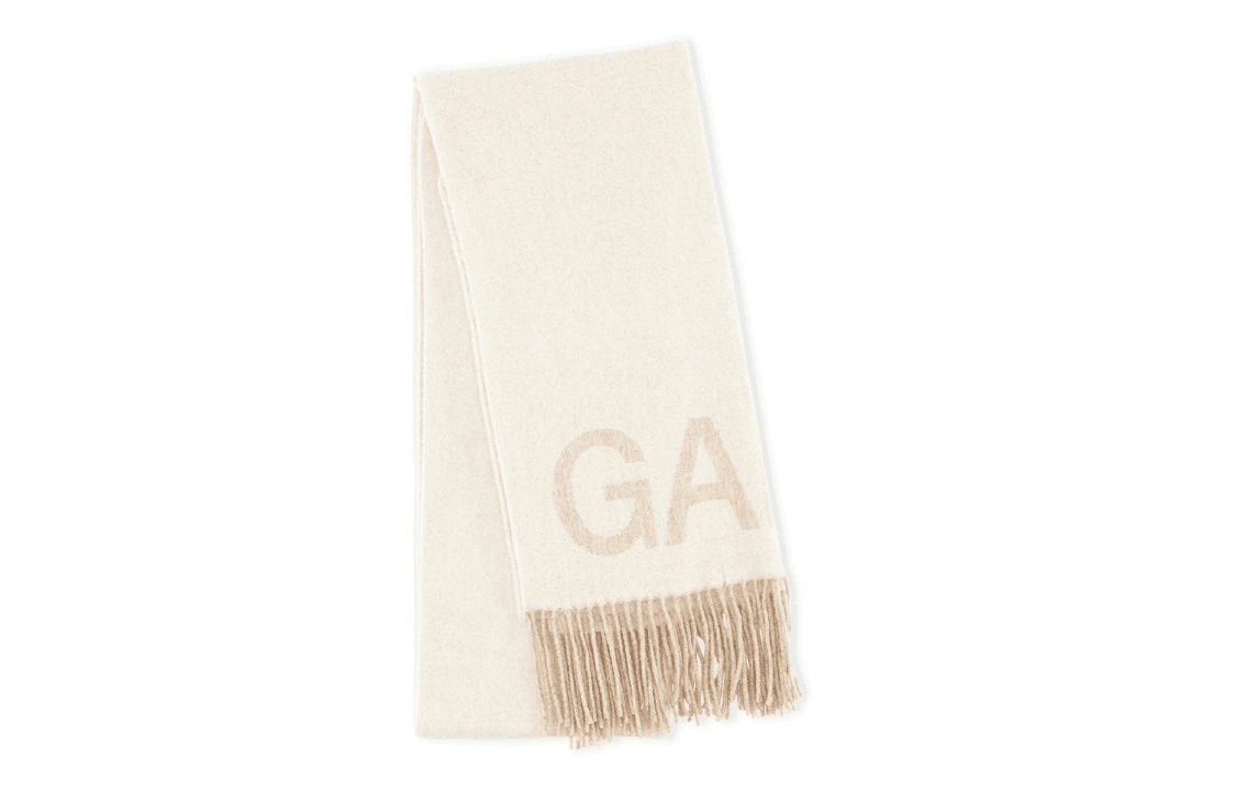 Ganni Шарф Logo