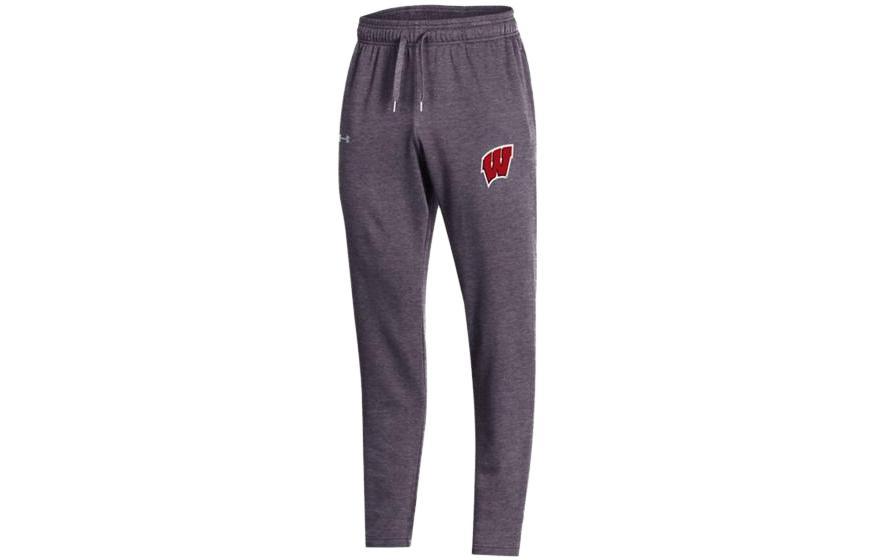 Under Armour Треники All Day Fleece Collegiate University of Wisconsin-Madison Logo