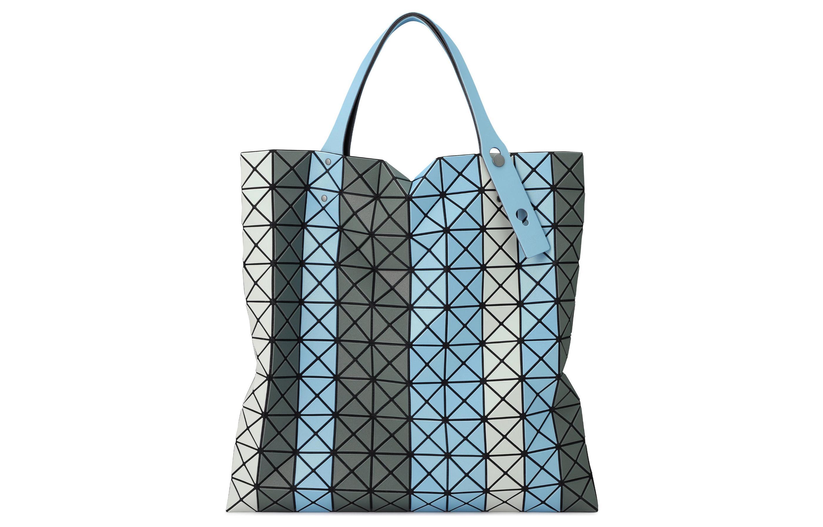 ISSEY MIYAKE Сумка с ручками PRISM STRIPE Tote