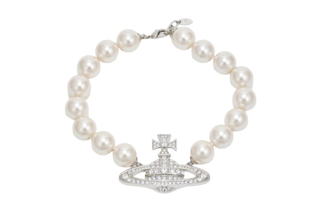Vivienne Westwood Цепочка Neysa Pearl Choker logo