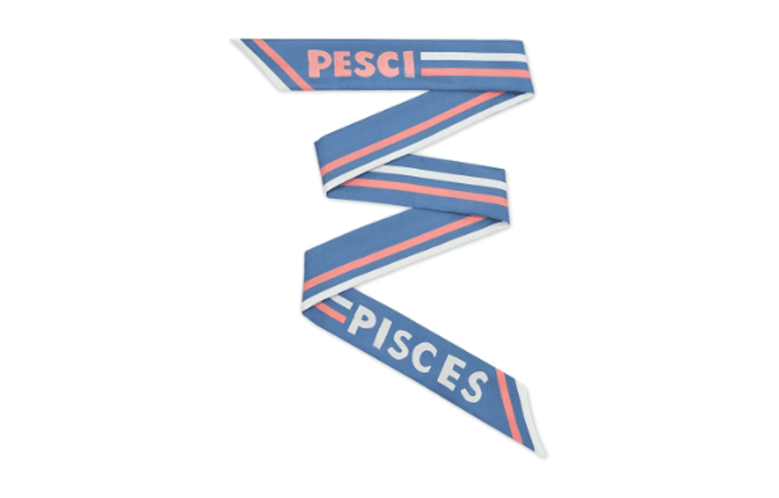 Fendi Шарф Pesci/Pisces