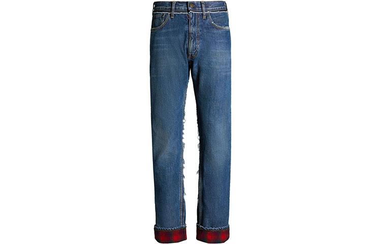 Maison Margiela Джинсы X Pendleton FW23