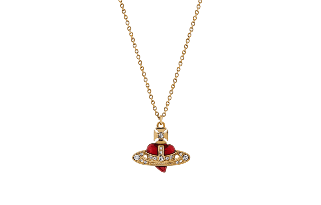 Vivienne Westwood Цепочка DIAMANTE HEART