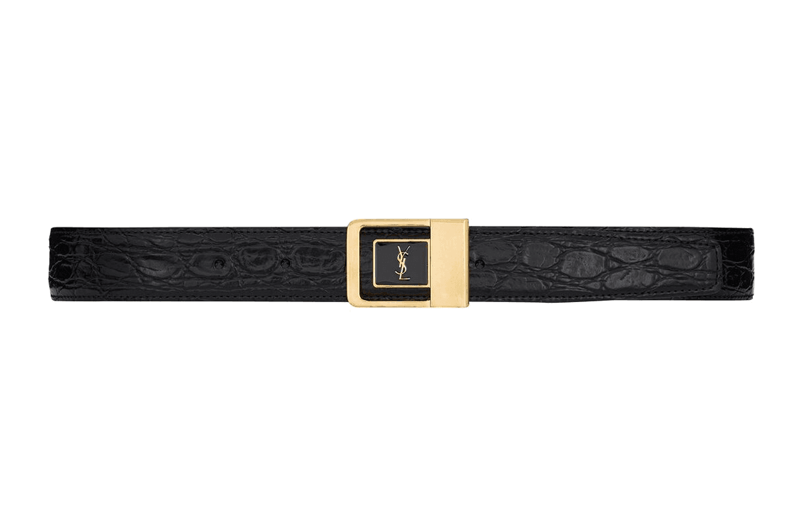 Saint Laurent Ремень FEMALE 3CM