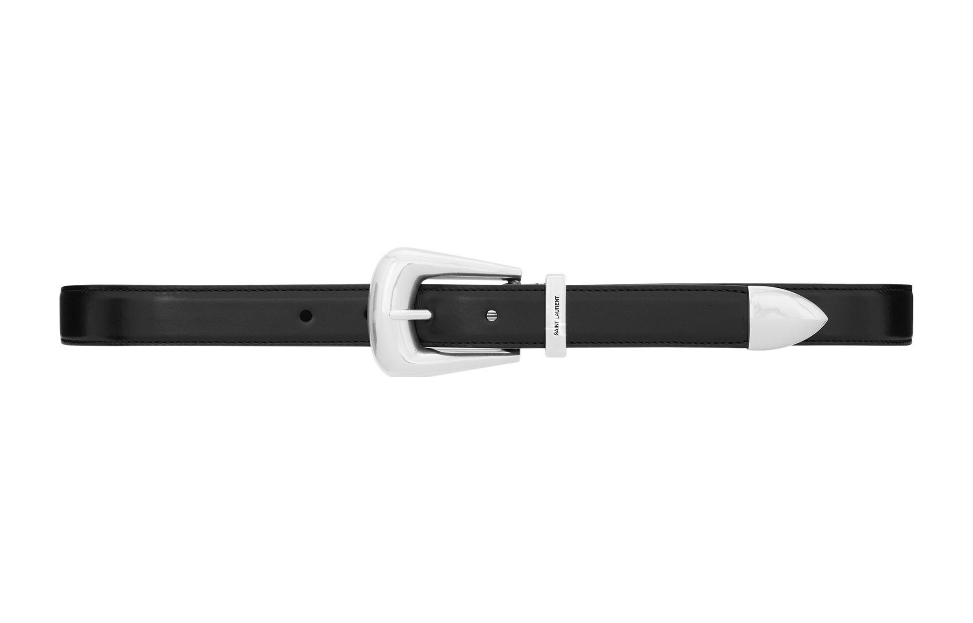 Saint Laurent Ремень Logo 2.5cm