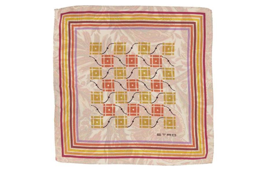 ETRO Шарф Men Silk Scarf