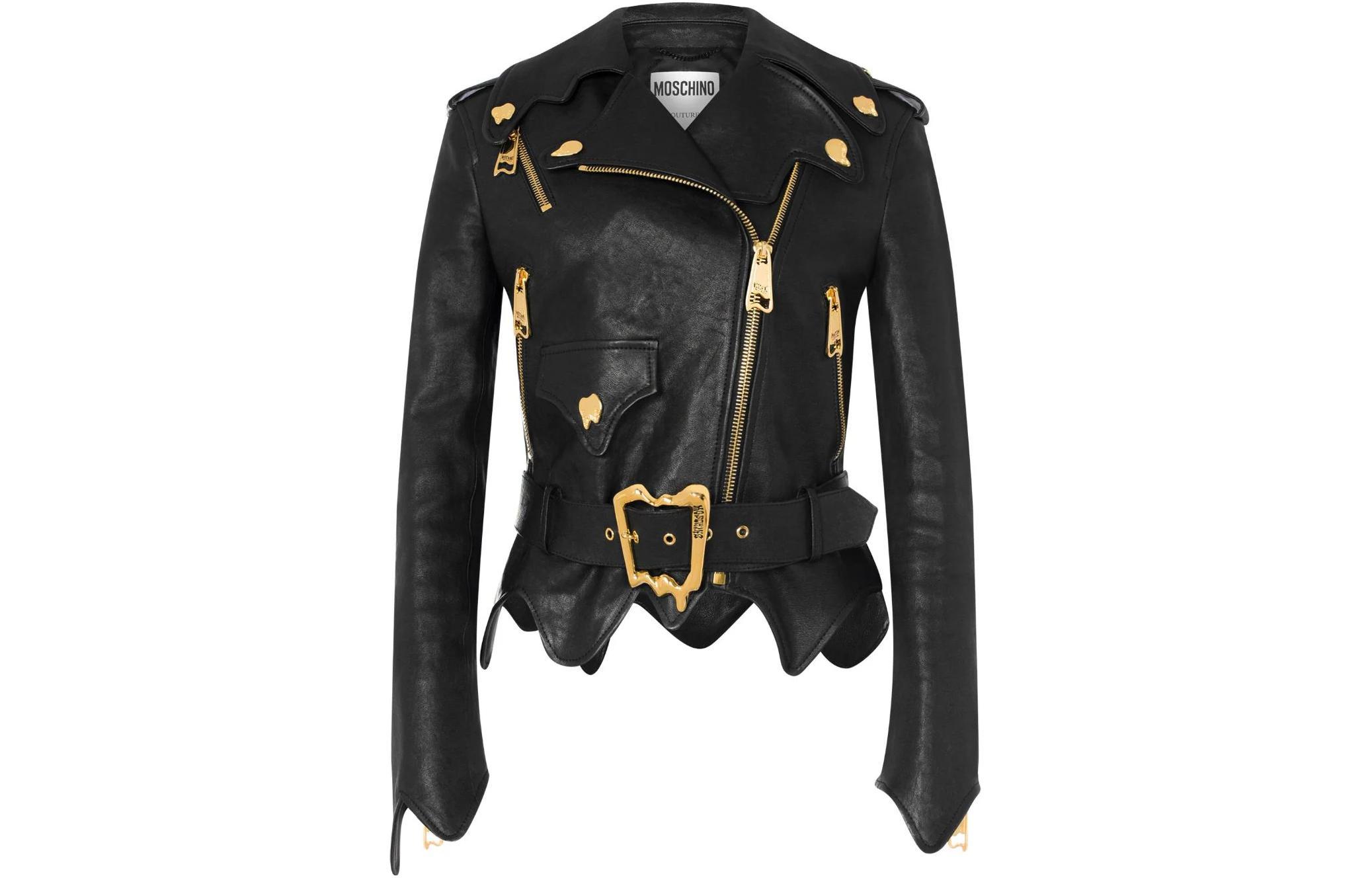 Moschino Кожаная куртка Women Leather Jacket