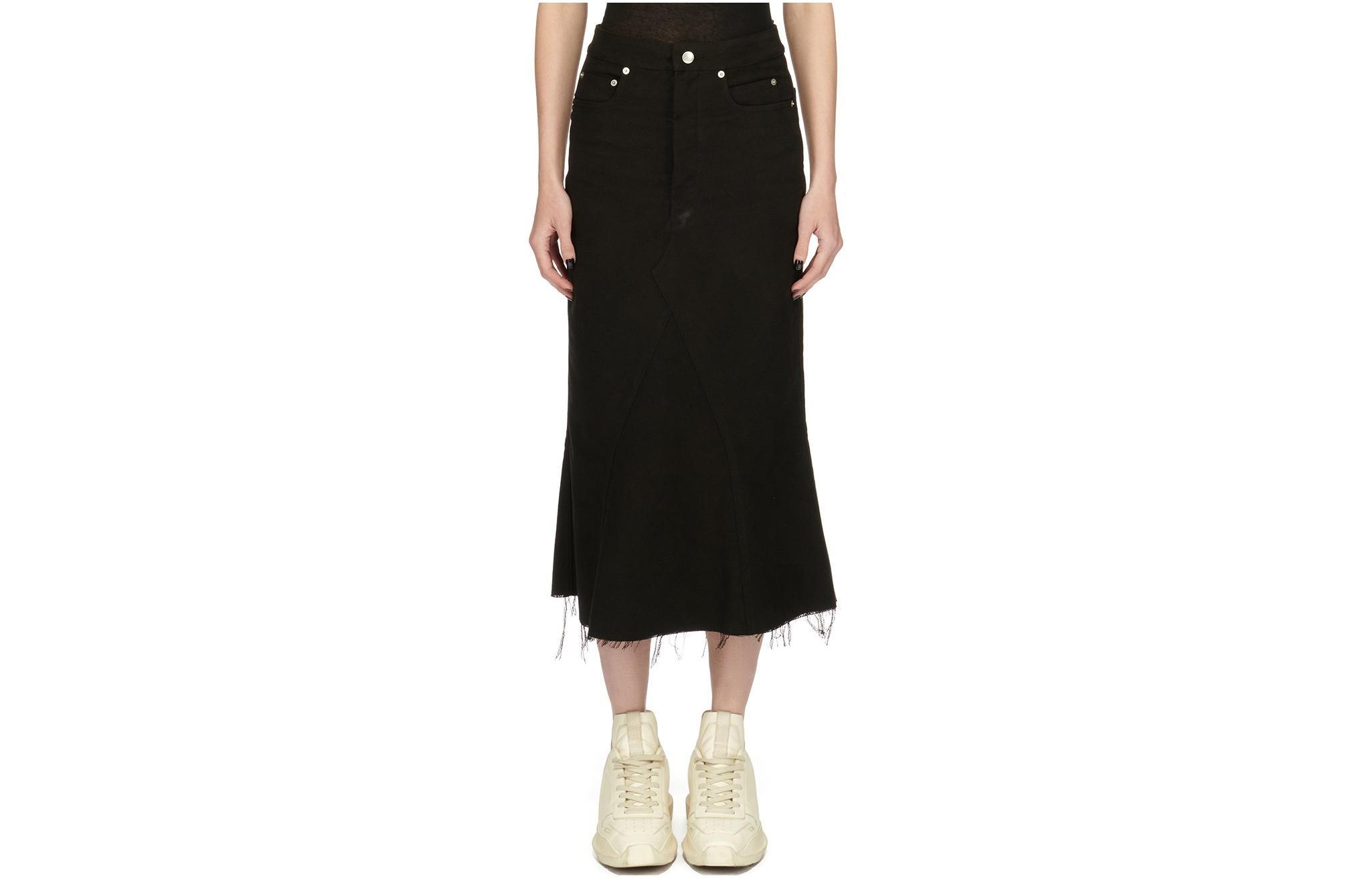 Rick Owens Юбка Women Casual Long Skirt