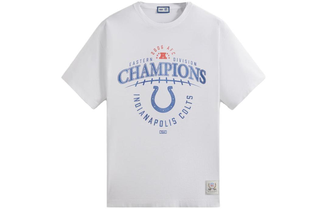 KITH Футболка X NFL FW23 Colts Vintage Tee LogoT
