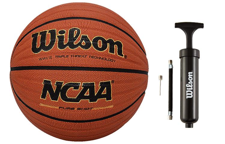 Мяч баскетбольный Wilson NCAA Luminous