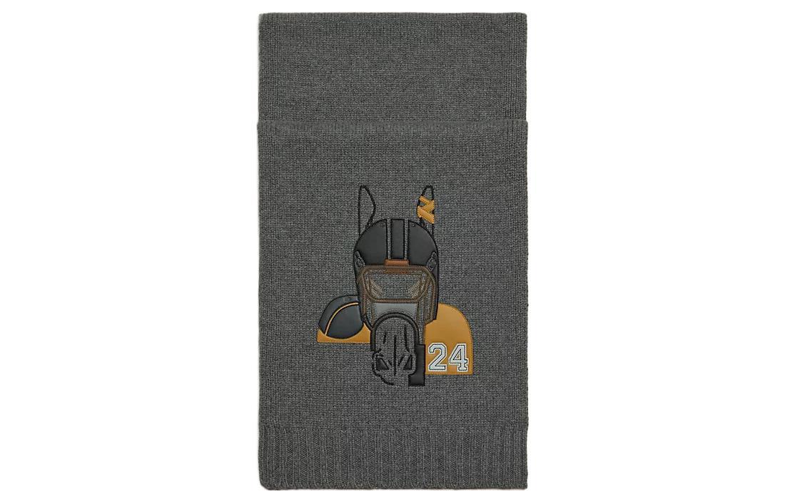 HERMES Шарф Patch Cuir Quarterb'H
