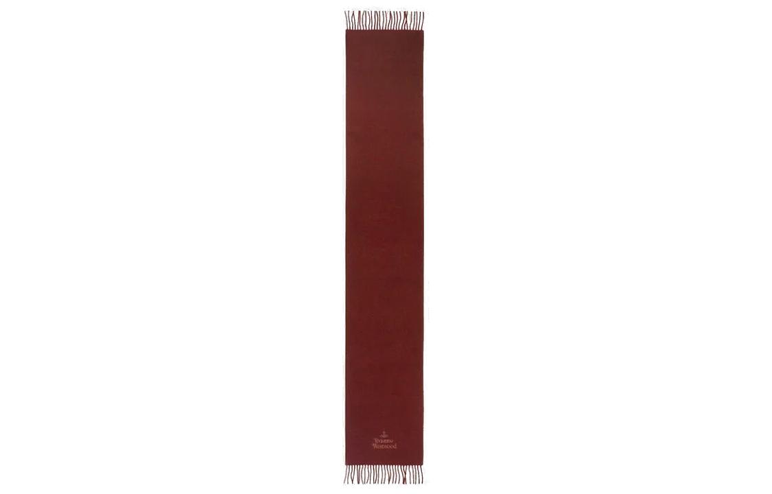 Vivienne Westwood Шарф EMBROIDERED ORB SCARF logo